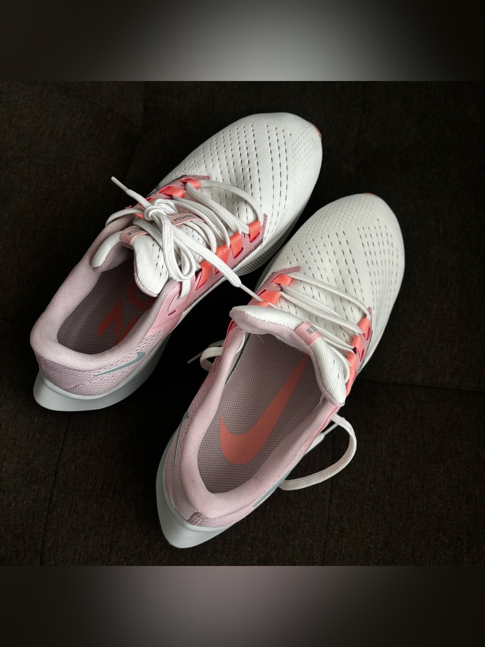 Nike Women Air Zoom Pegasus 38 'Sail Pink Glaze size 8.5 - Picture 9 of 10